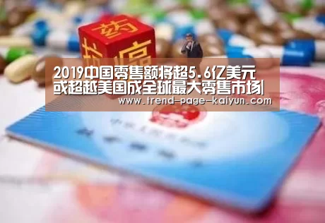 2019中国零售额将超5.6亿美元 或超越美国成全球最大零售市场|开云体育(图3) KAIYUN入口