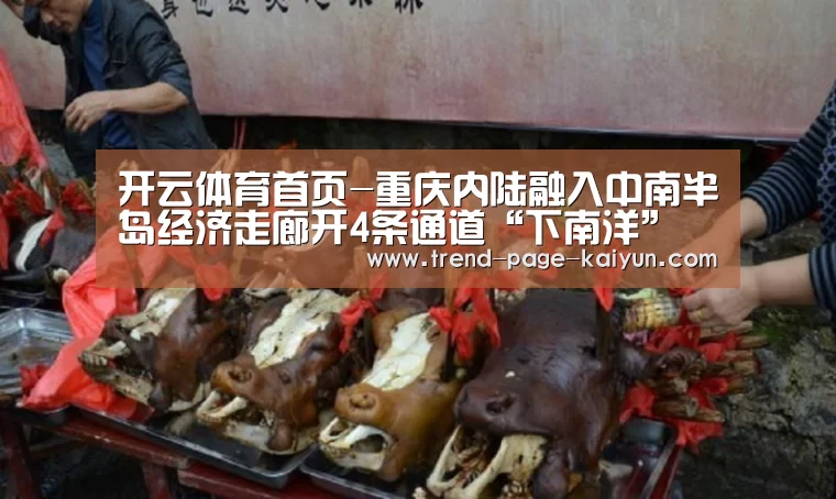 开云体育首页-重庆内陆融入中南半岛经济走廊开4条通道“下南洋”